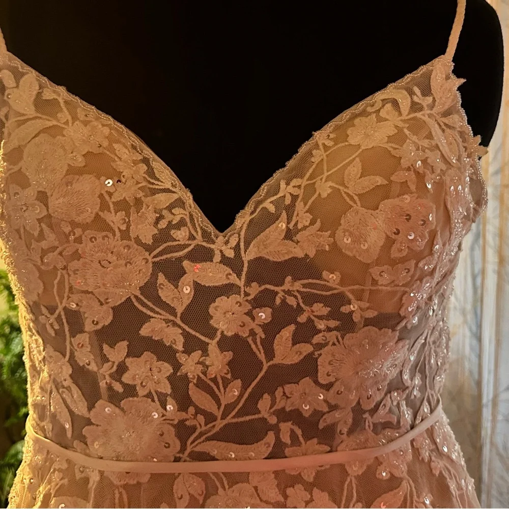 size 10 Enchanting by Mon Cheri Professionally dry cleaned in box. - Picture 9 of 10